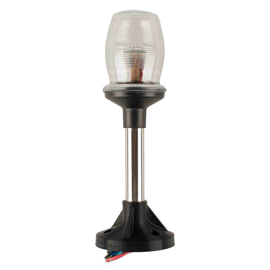 Mástil luz de muelle marina muelle 2 millas 12V LED amarillo