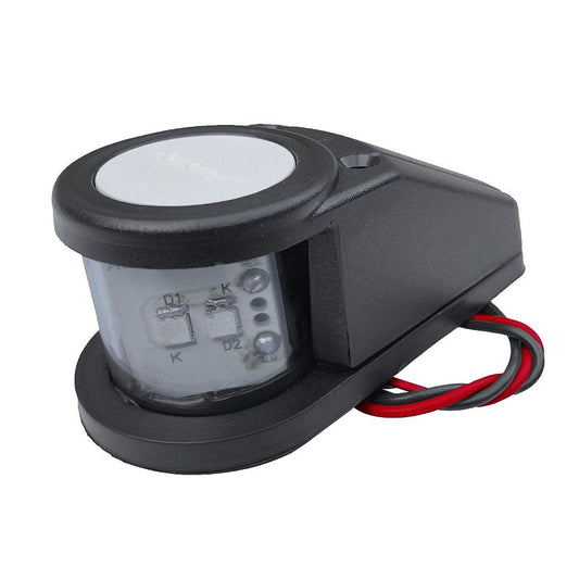 Luz de proa bicolor bombordo estribor LED para barco lancha 12V