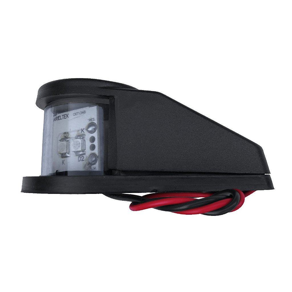 Luz de proa bicolor bombordo estribor LED para barco lancha 12V
