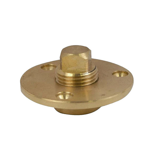 Tapón de drenaje de bronce de 1/2" (19 mm) para barcos/Lanchas
