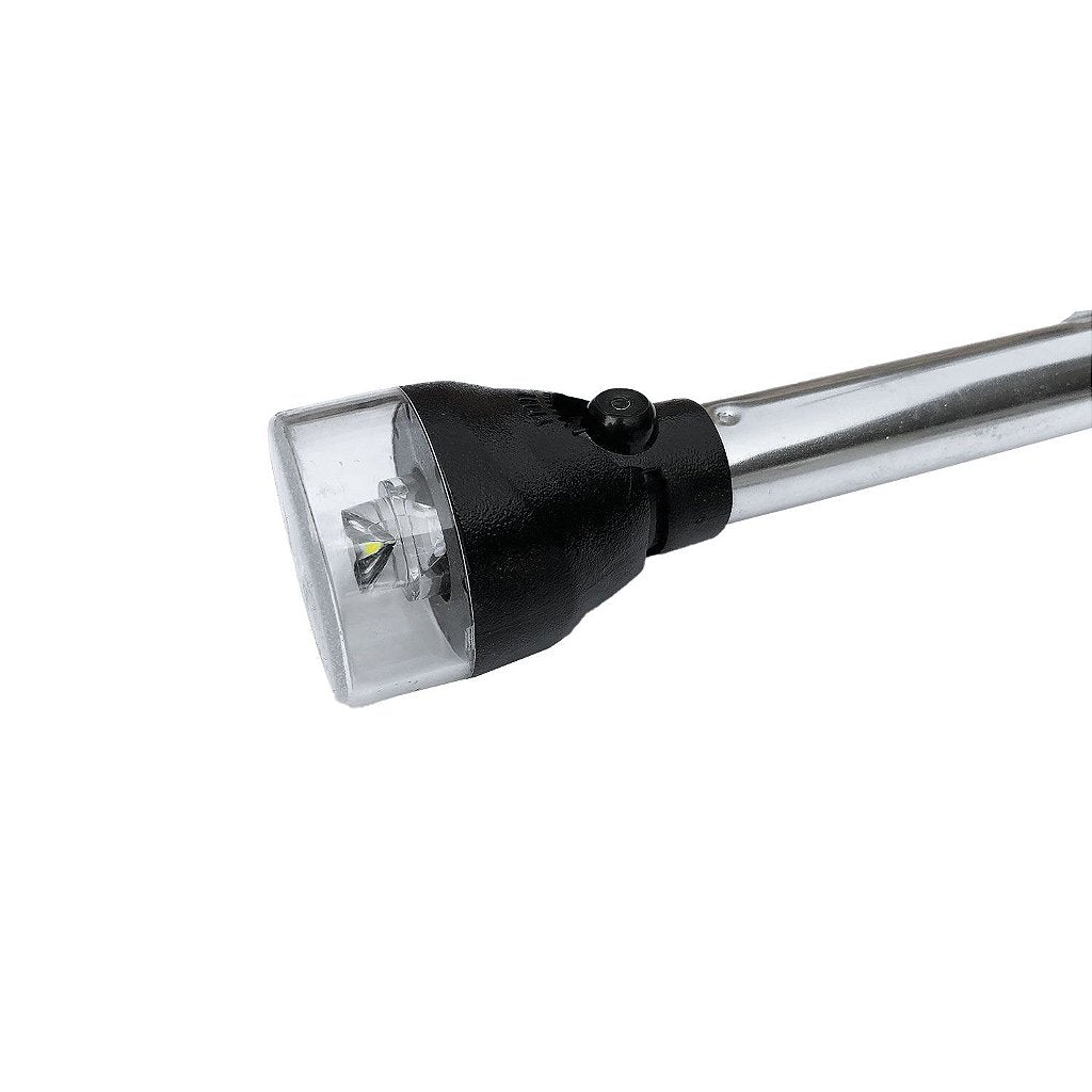 Luz alcanzado mástil ajustable LED 30 cm aluminio barco lancha