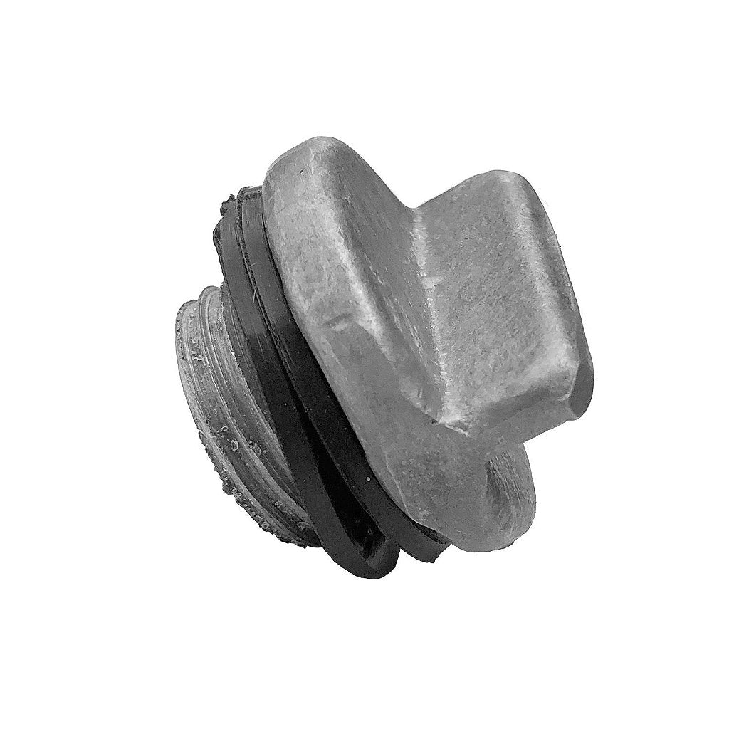 Tapón de drenaje de aluminio de 1" / 25 mm para barcos/Lanchas