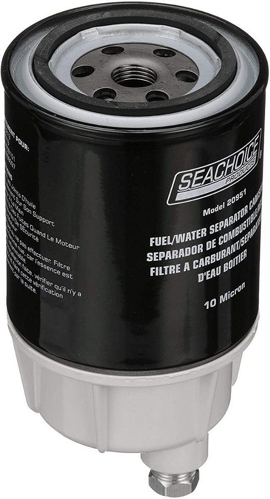 Filtro Combustible Separador Agua Motor Fuera de Borda C/ Dreno Import