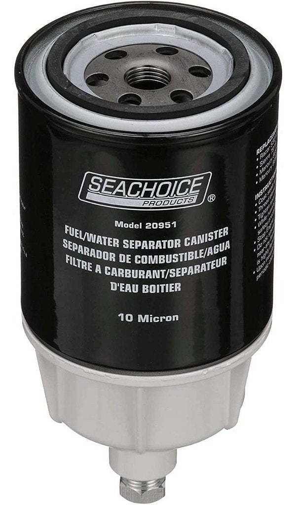 Filtro Combustible Separador Agua Motor Fuera de Borda C/ Dreno Import