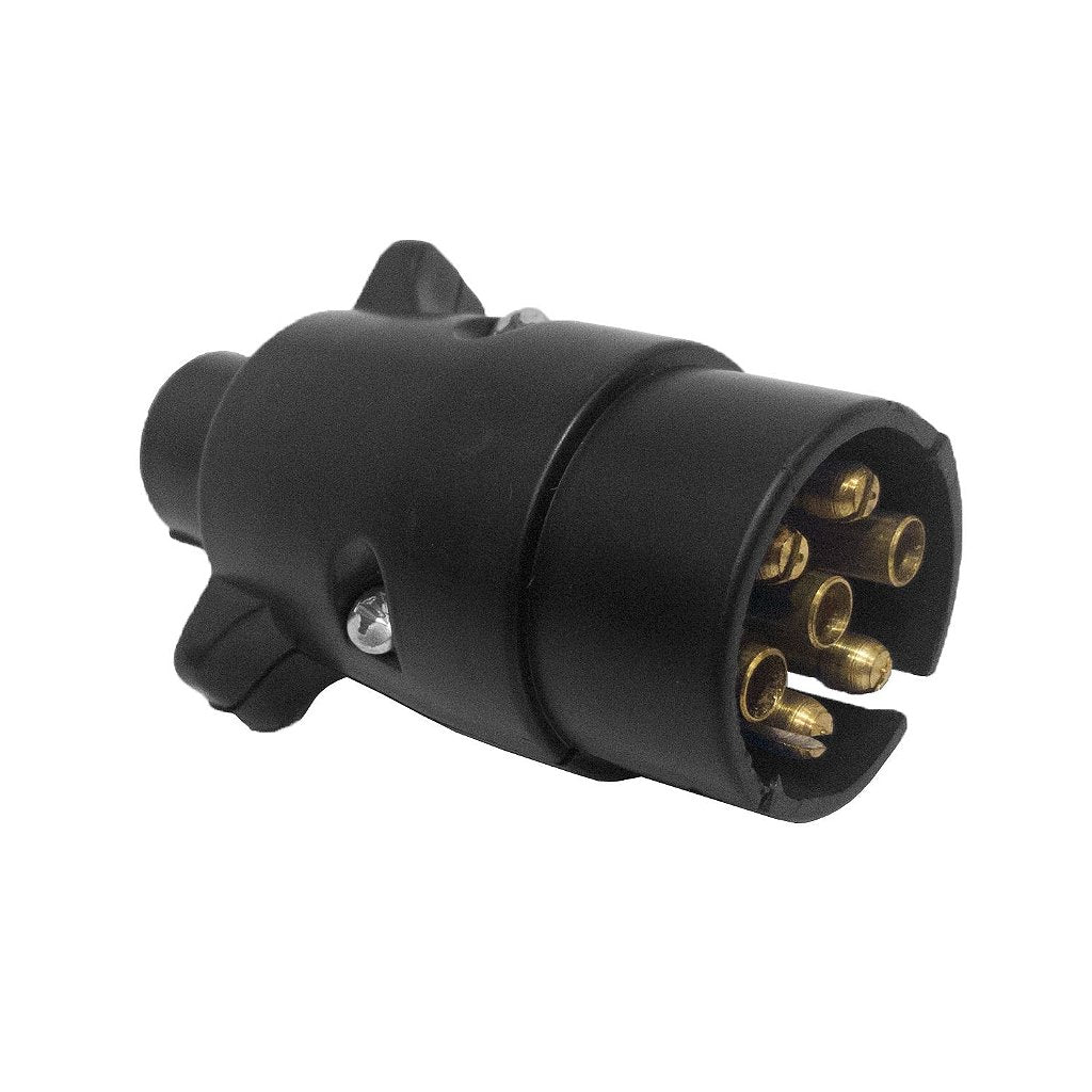 Kit enchufe eléctrica para enganche remolque macho y hembra 7 polos