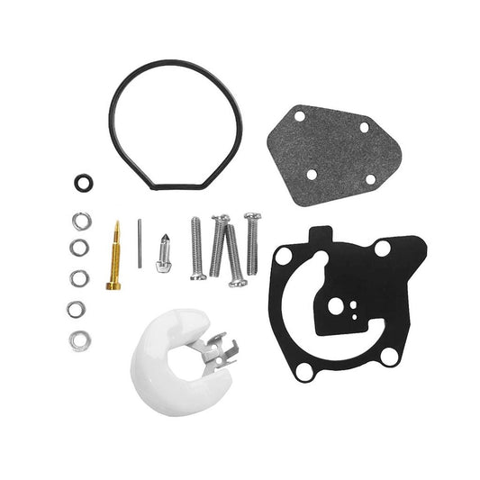 Kit de reparación de carburador con flotador para motor Fuerda de Borda Yamaha de 40 HP y 2T XW