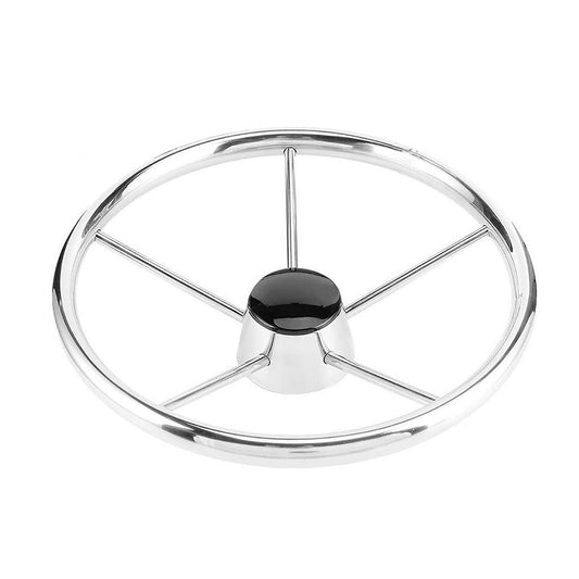 Volante Nautico Acero Inoxidable Universal 395 mm Para Barco Lancha