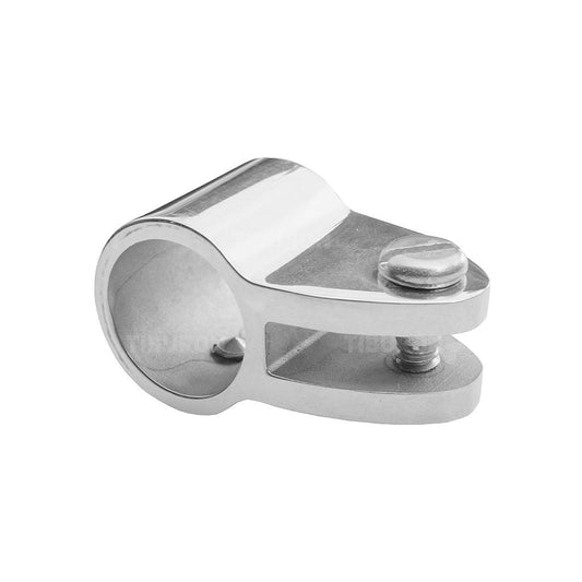 Terminal Abrazadera de acero inoxidable de 3/4" para Toldillas de barcos .