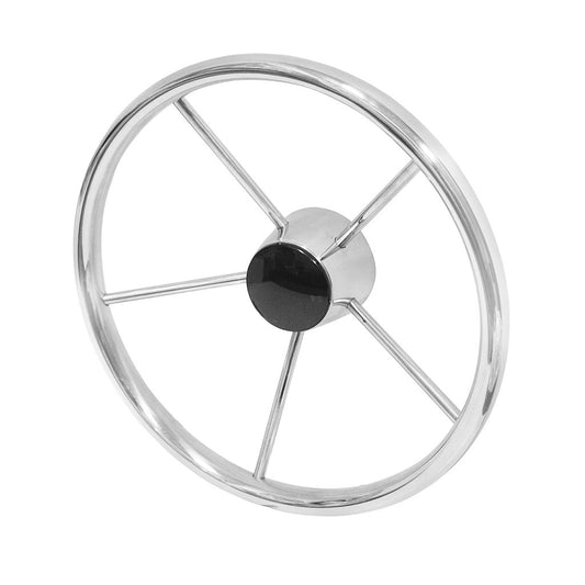 Volante Nautico Acero Inoxidable Universal 343 mm Para Barco Lancha