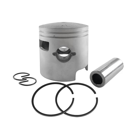 Kit Pistón y Aros 0.50 Yamaha 25-30 HP Motor fuera de borda de 2 tiempos VM
