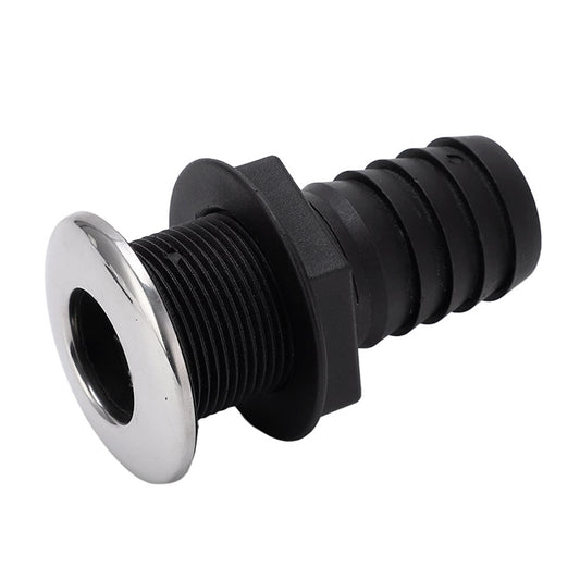 Salida de Água Costado Recta 1 1/4" 32mm P/  Barco Lancha
