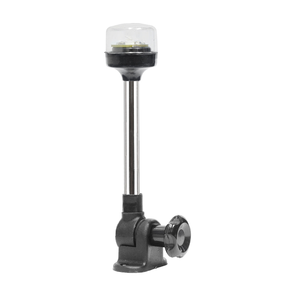 Luz LED tope de anclaje 360° articulada navegación barco 12V