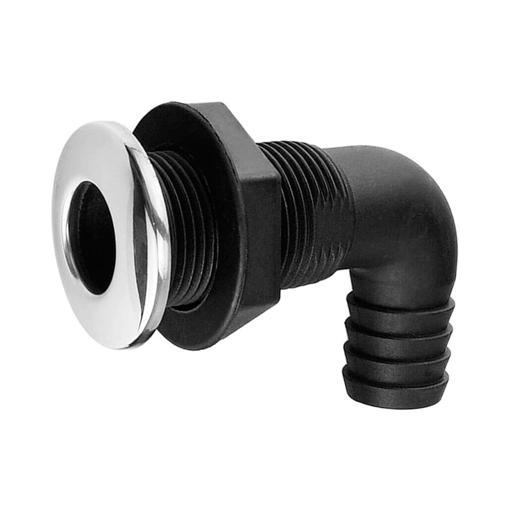 Salida de Água Costado Curva 90 Grados 1 1/2" 38mm  Barco