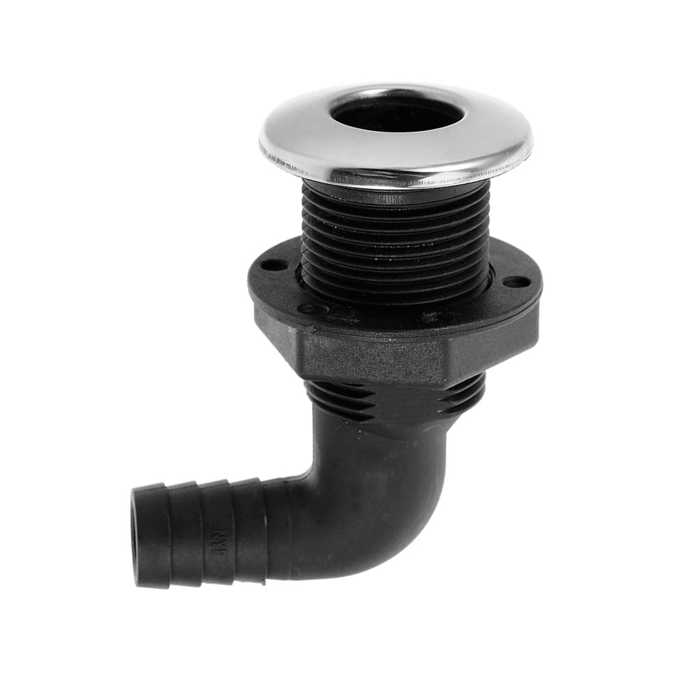 Salida de Água Costado 5/8" 15,9mm Capa Acero P/ Barco Lancha