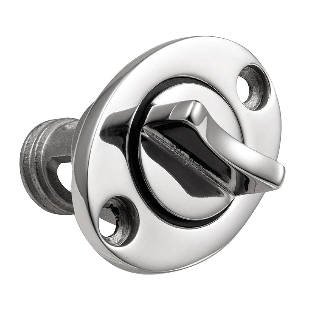 Tapón de drenaje de acero inoxidable de 25 mm (1") para embarcaciones/lanchas.