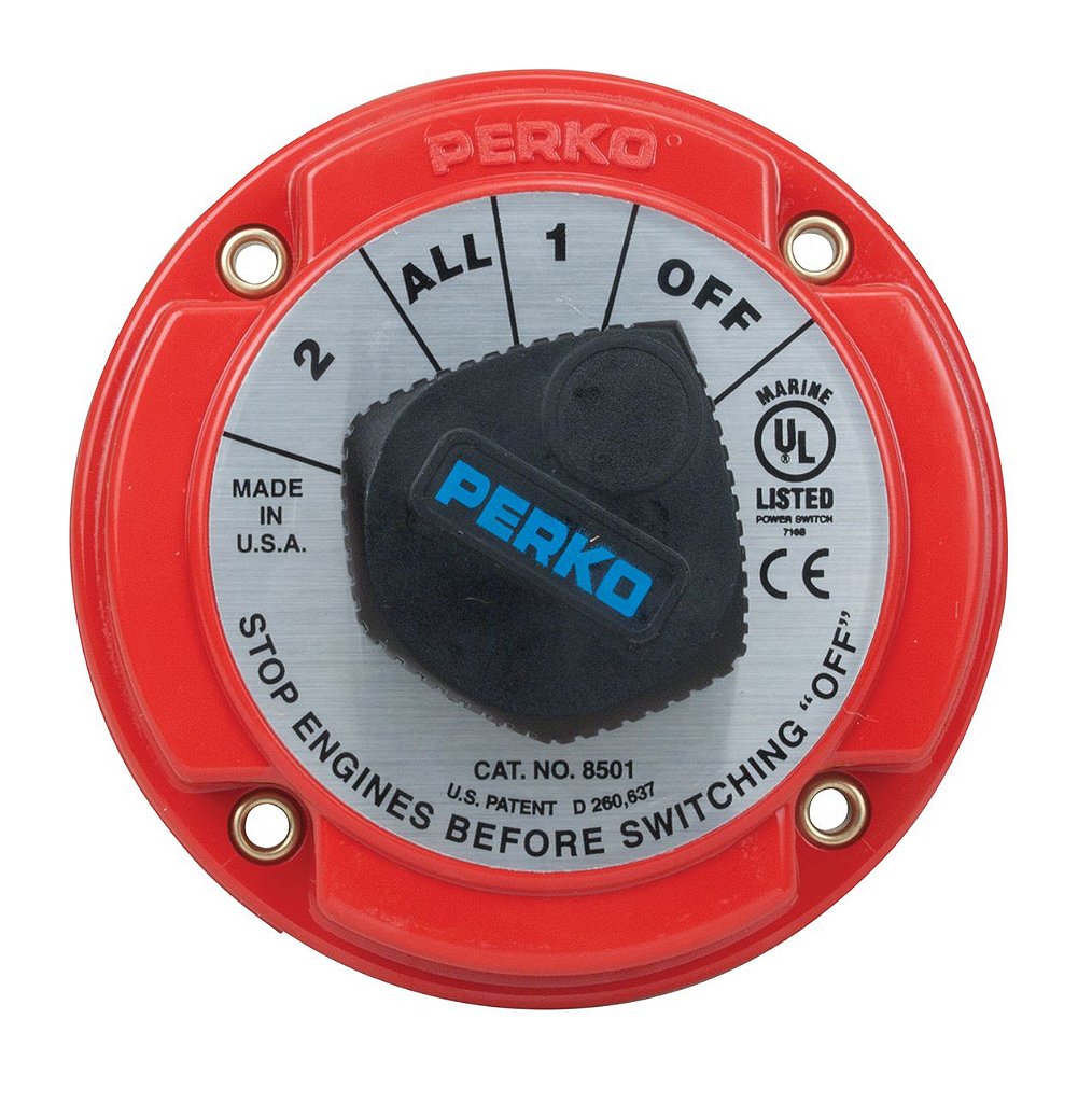 Selectora Perko para 2 baterías 360A -8501