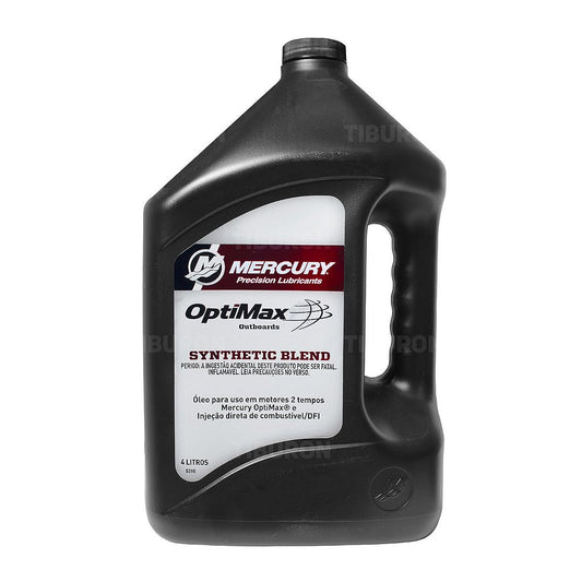 Aceite Sintetico Optimax Mercury Marine 2 Tempos Dfi - 4 Litros