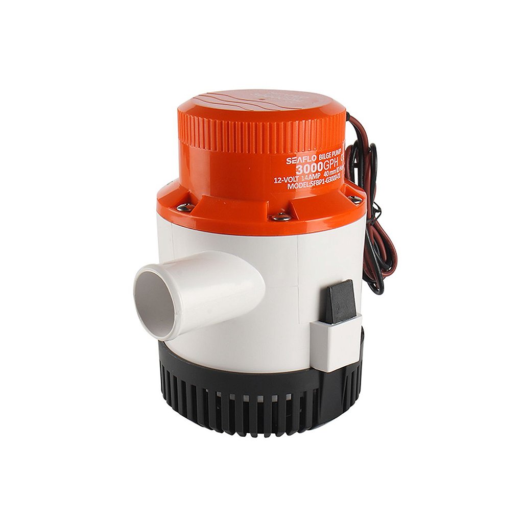 Bomba de achique Seaflo de 3000 GPH (11355 litros por hora) 12V