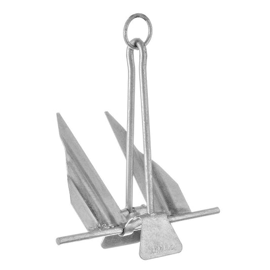 Ancla 2 Kg Danforth Aço Galvanizado Barco Lancha