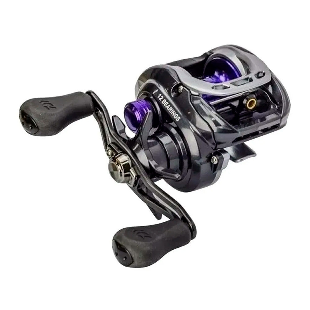 Reel Rotativo Daiwa Fuego 100 XS / XSL Huevito 12 Rulemanes Alta Velocidad