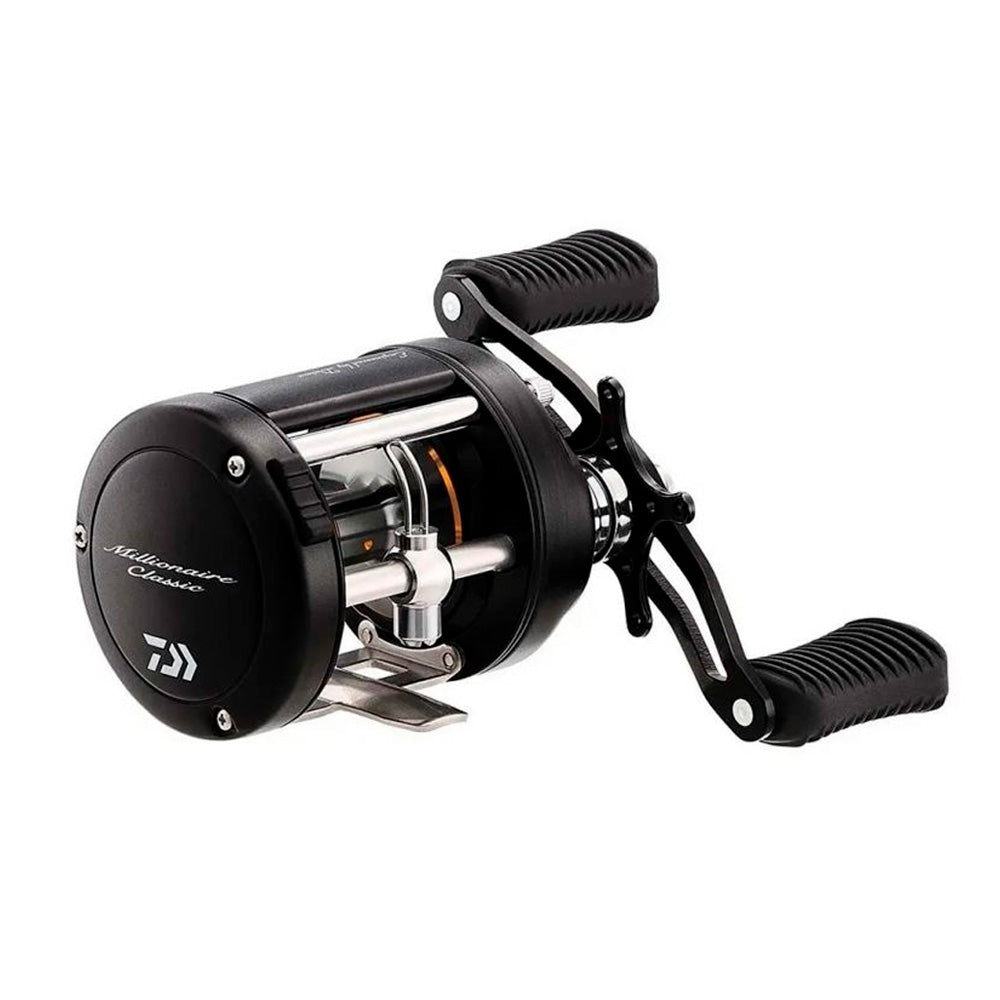 Reel Rotativo Daiwa Millionaire Classic MC UTD 300 L Huevito 3 Rulemanes