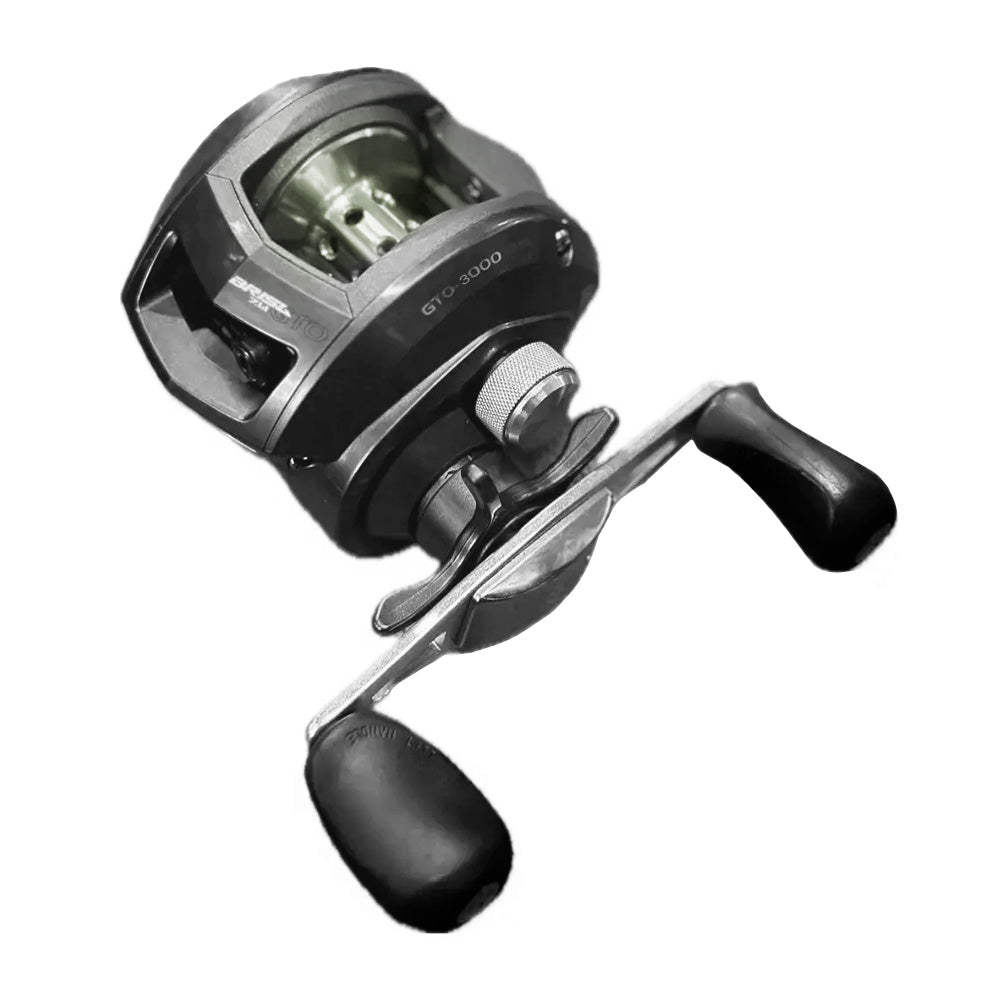 Reel Rotativo Marine Sports Brisa GTO 3000 SHIL Huevito 3 Rulemanes