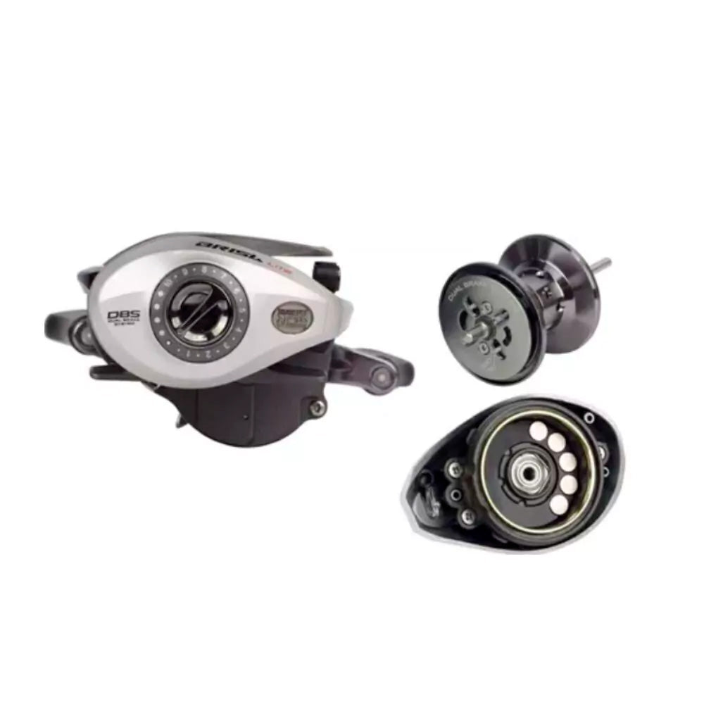 Reel Rotativo Marine Sports Brisa GTO Lite 4000 SHIL Huevito 4 Rulemanes