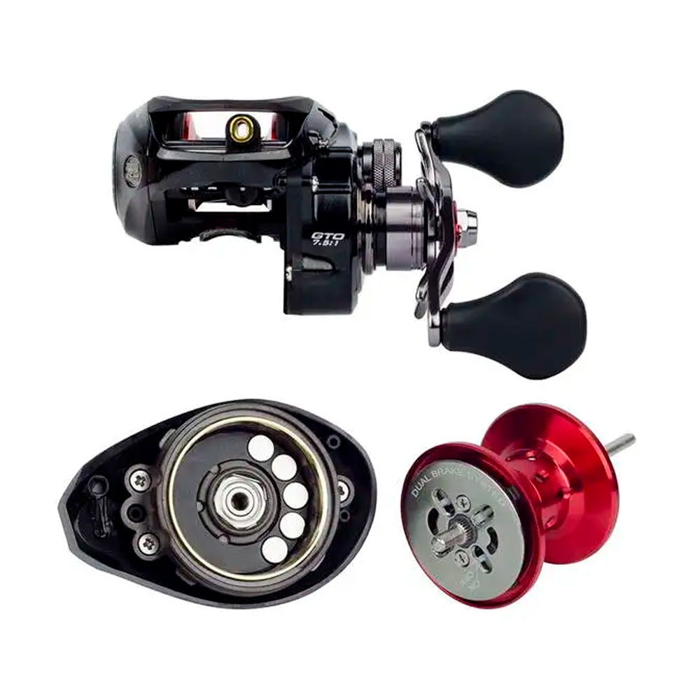 Reel Rotativo Marine Sports Brisa GTO Lite 8000 SHIL Huevito 8 Rulemanes