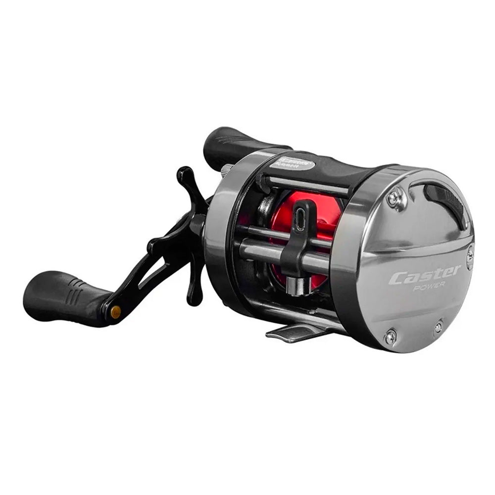 Reel Rotativo Marine Sports Caster Power 400 Perfil Alto 4 Rulemanes