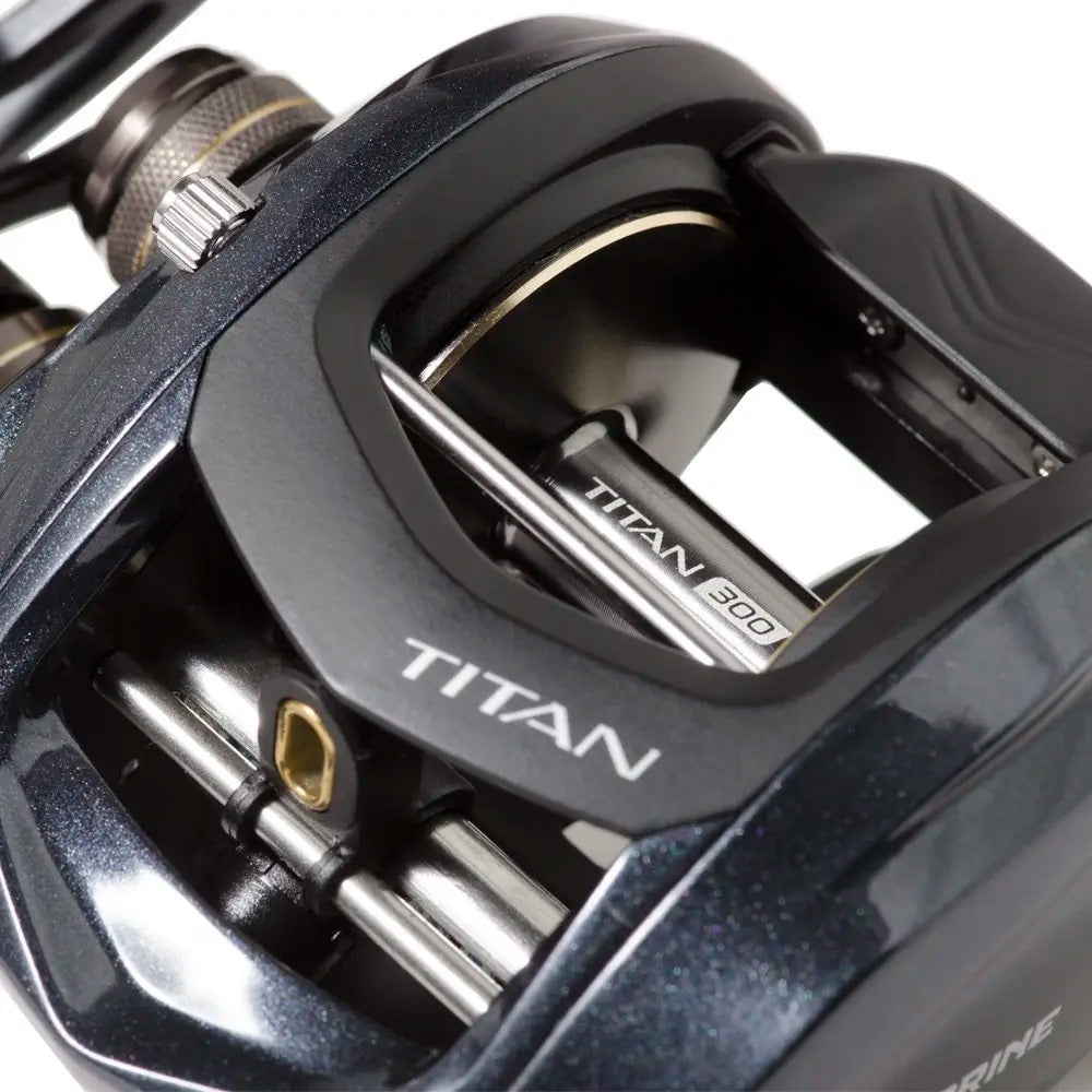 Reel Rotativo Marine Sports Titan 300 SHI / SHIL Huevito 7 Rulemanes