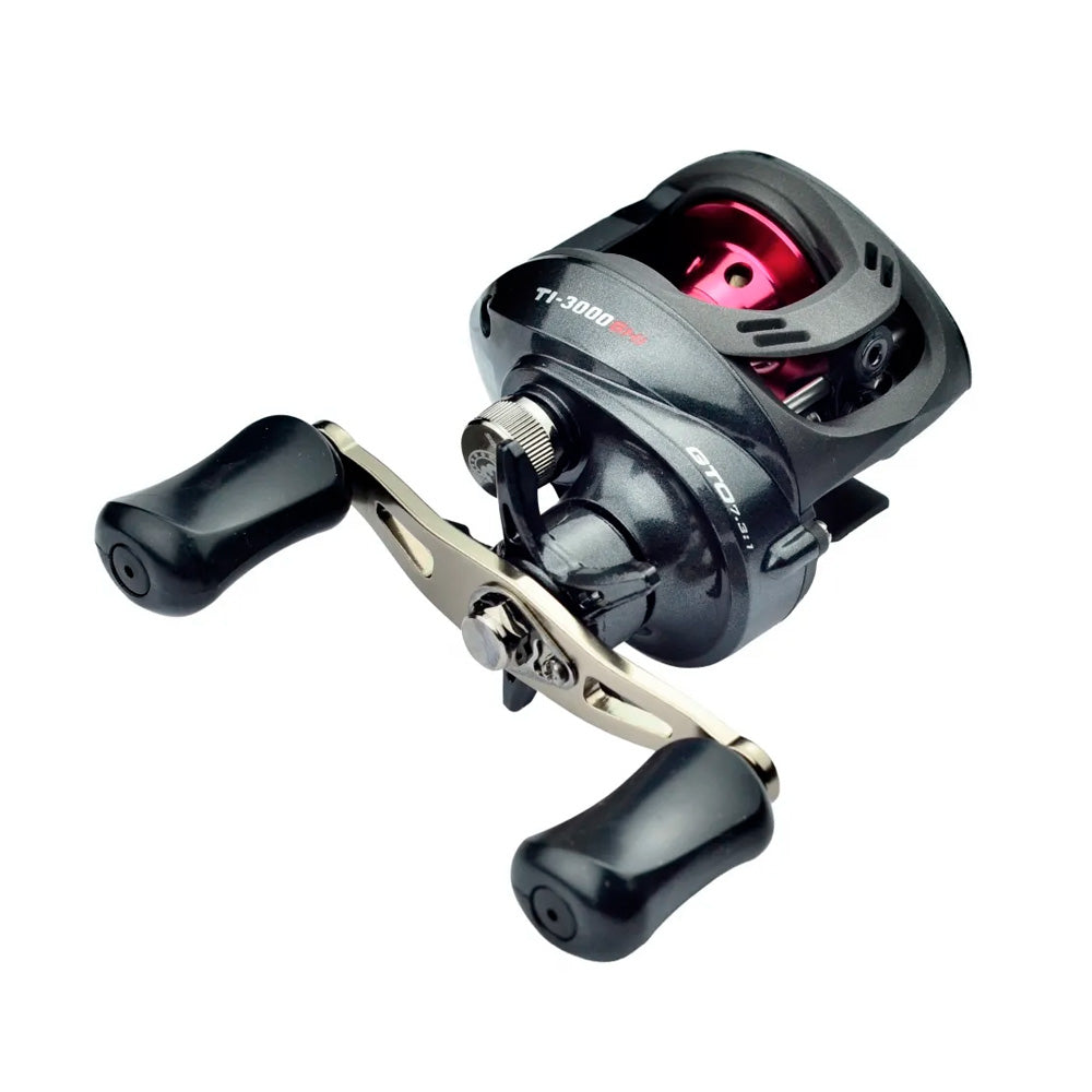 Reel Rotativo Marine Sports Titan 3000 SHI / SHIL Huevito 3 Rulemanes