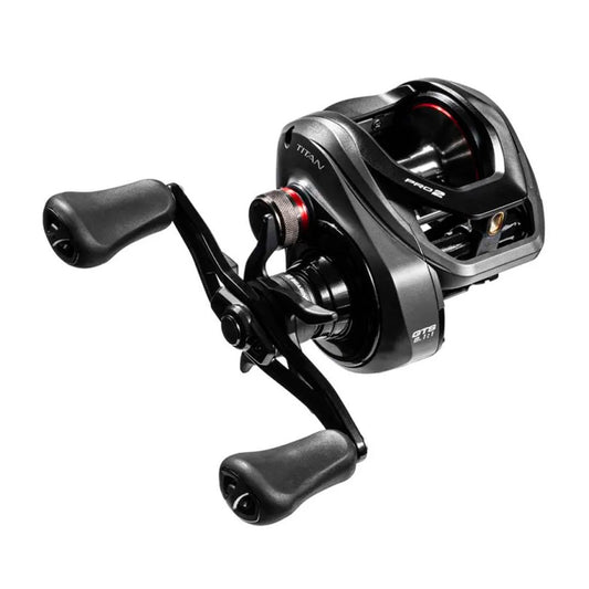 Reel Rotativo Marine Sports Titan PRO 2 BG 12000 SHI / SHIL Big Game Huevito 12 Rulemanes
