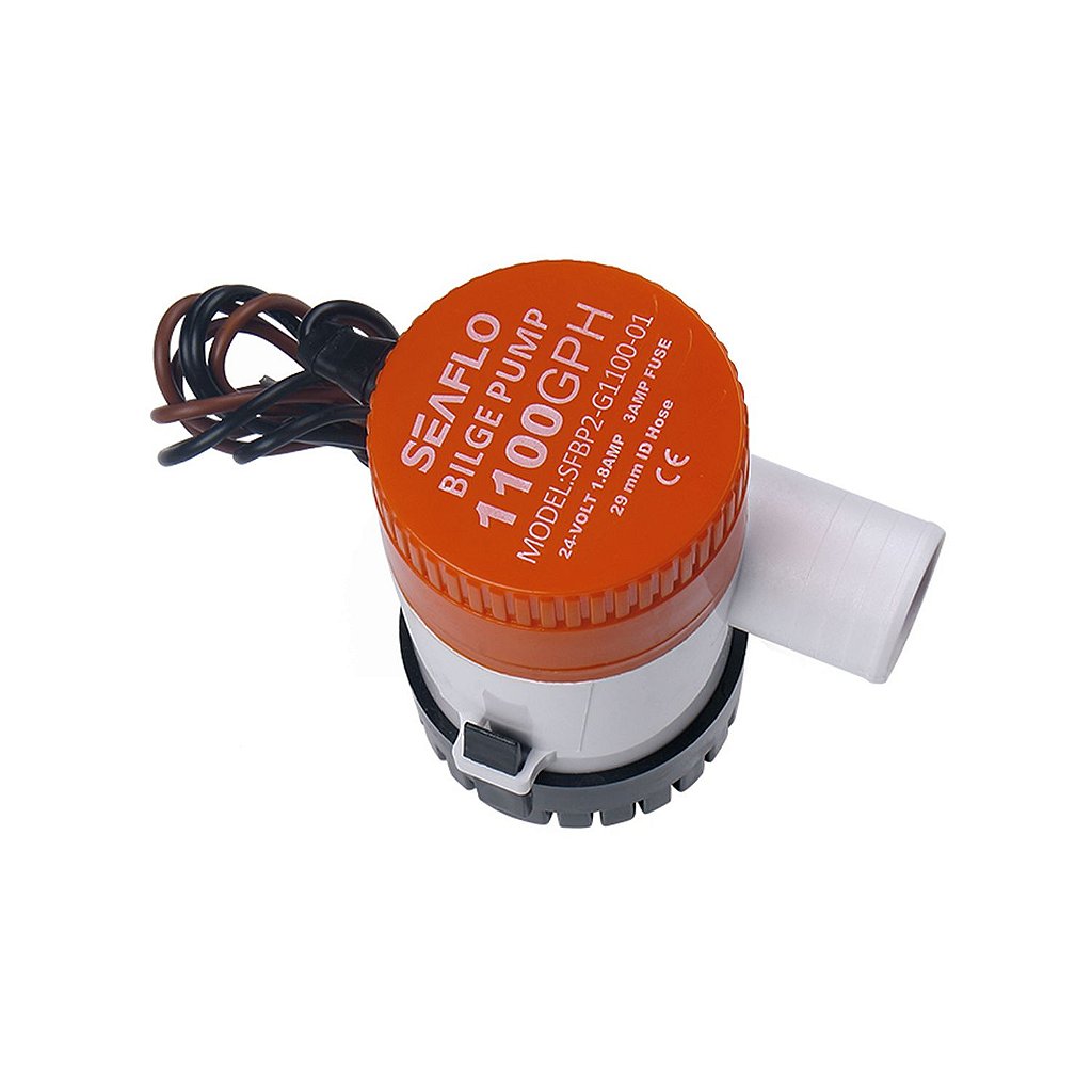Bomba de achique Seaflo de 1100 Gph (4164 litros por hora) - 12 V
