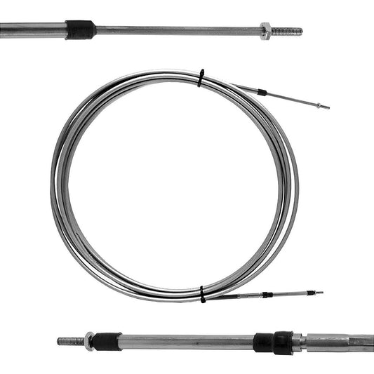 Cable de Comando Motor Fuera de Borda Yamaha Mercury Tohatsu Suzuki Honda P/ Barco Lancha