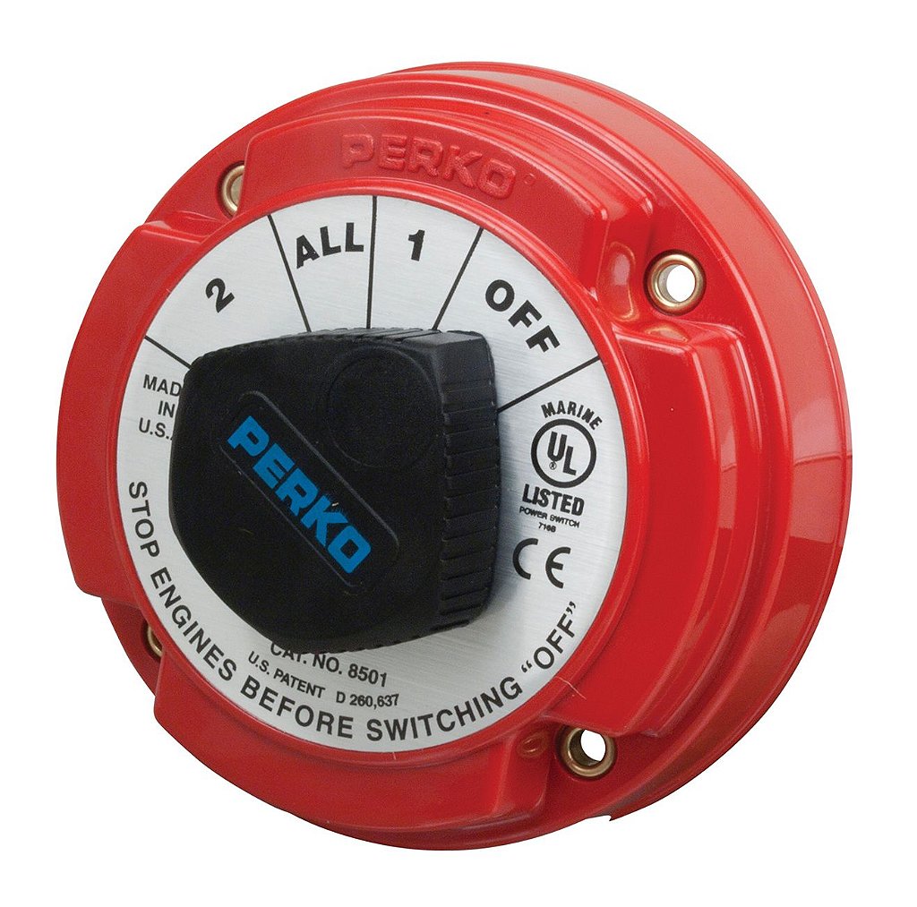 Selectora Perko para 2 baterías 360A -8501