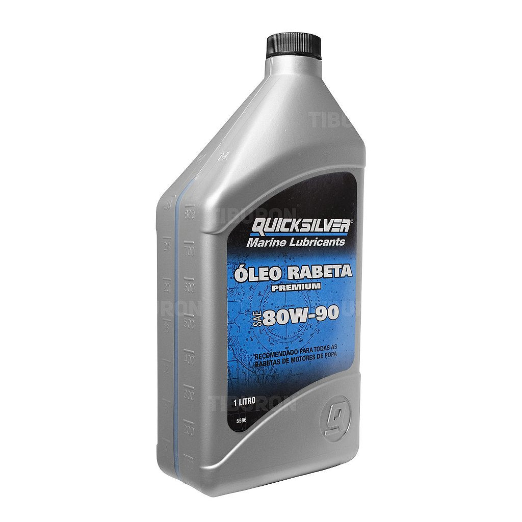 Aceite Mercury Quicksilver De Rabeta Premium Sae 80w-90 946ml