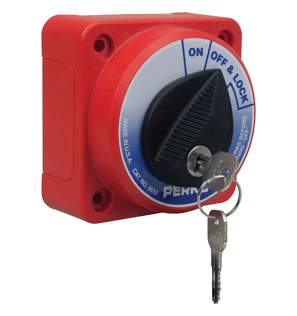 Selectora Perko para 1 batería 450A con llave
