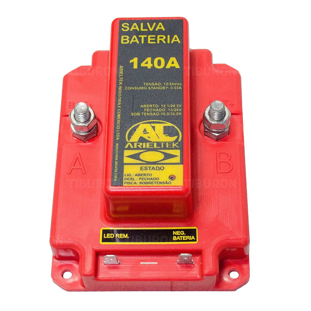 Salva baterías Max 140 A 12/24V náutico para barco lancha