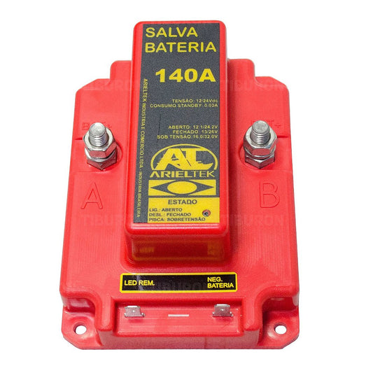 Salva baterías Max 140 A 12/24V náutico para barco lancha