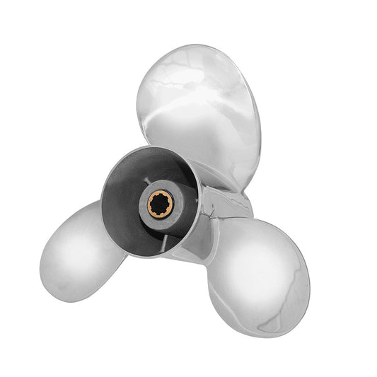 Helice Acero Inoxidable Para Motor Yamaha 15 HP