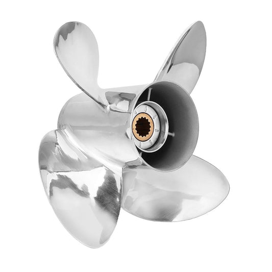 Hélice Acero Inoxidable Motor Yamaha 60-90-140 HP 13 X 19 4 Pás