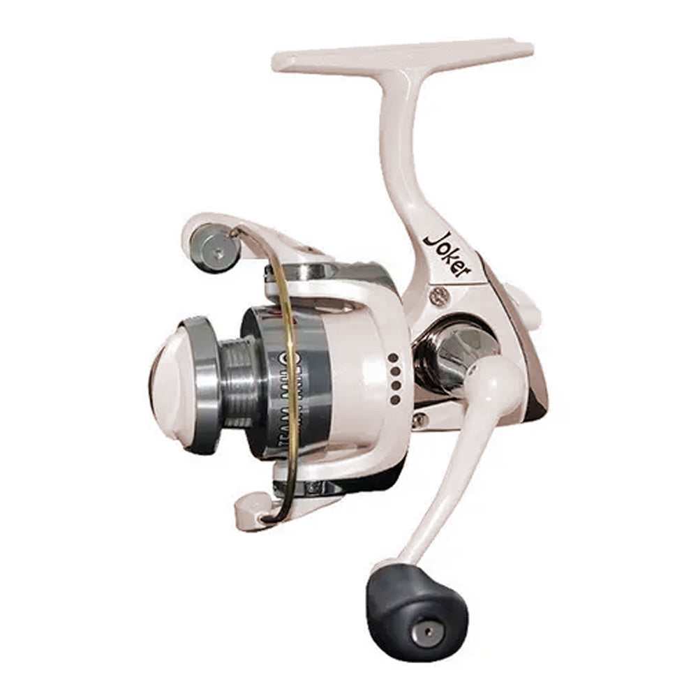 Reel frontal Molinete Maruri Milo Joker White 4 Rulemanes