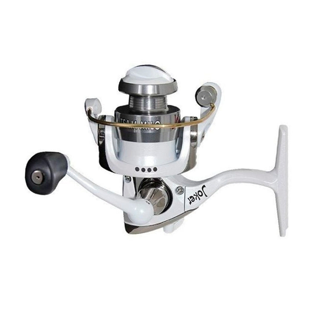 Reel frontal Molinete Maruri Milo Joker White 4 Rulemanes