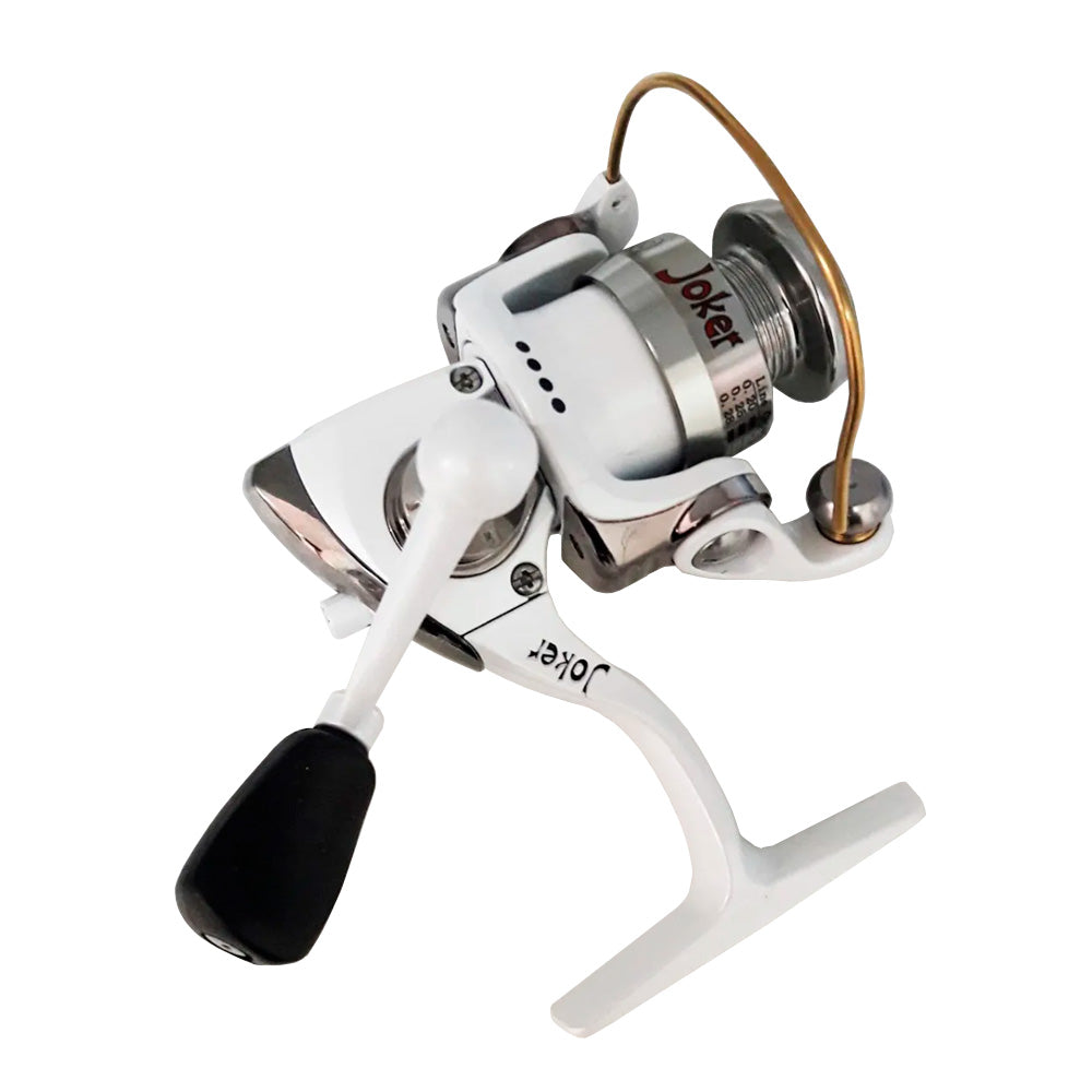 Reel frontal Molinete Maruri Milo Joker White 4 Rulemanes