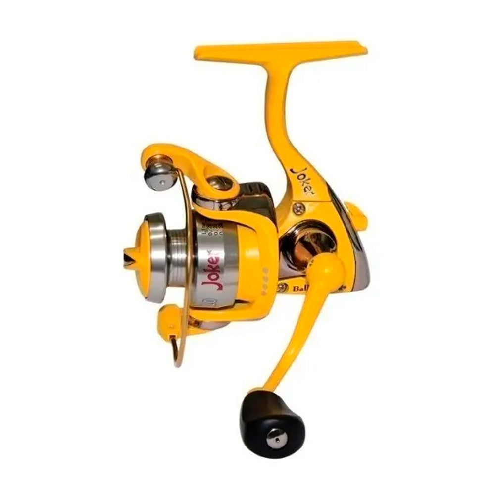 Reel frontal Molinete Maruri Milo Joker Amarillo 4 Rulemanes