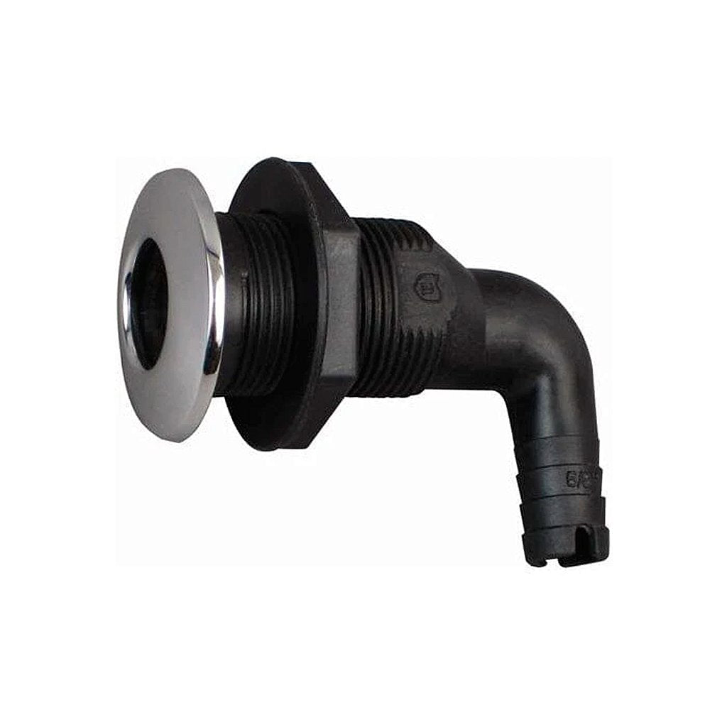 Salida de Água Costado Negra Acero Curva 1 Pulgada 25 mm